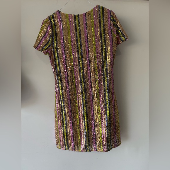 Altar'd State Vibrant Sequin Dress - Picture 3 of 3